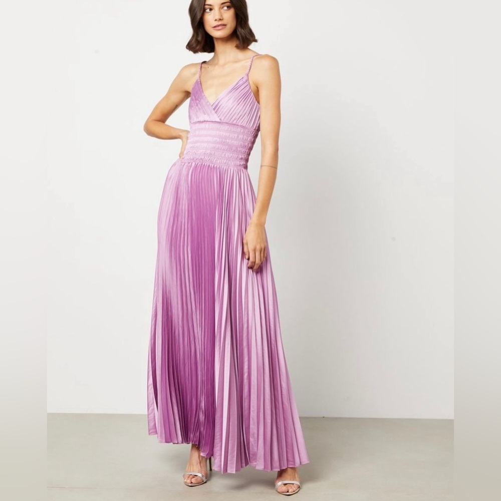 BCBGMAXAZRIA Maxi Dress in Purple